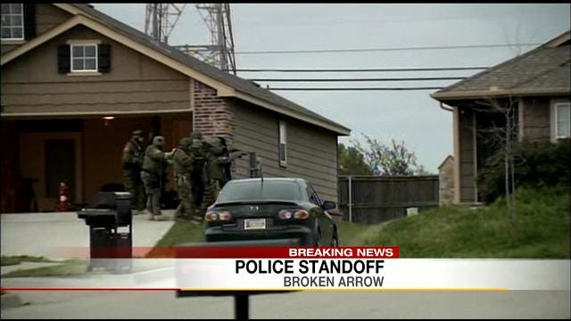 Man Holds Police At Bay In Broken Arrow