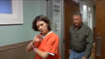 WEB EXTRA: Bartlesville Mother Charged In Baby's Death Appears In Court