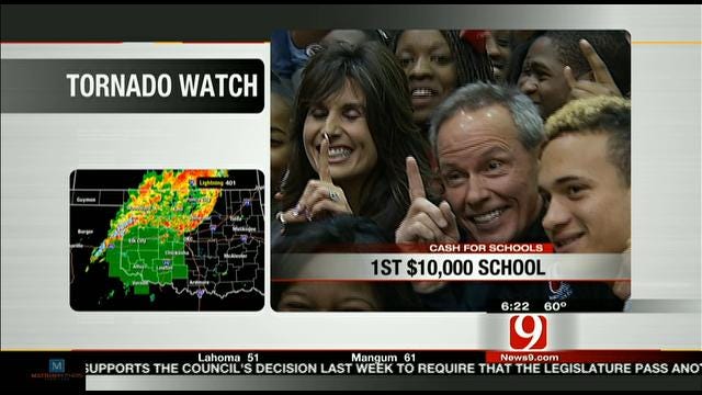 Del City High School Wins Cash For Schools Contest