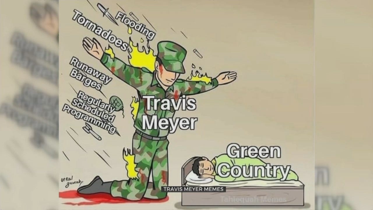 Everybody Loves Travis Meyer Memes