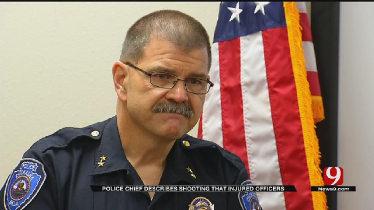 Chickasha Police Chief Describes Shooting That Injured Officers