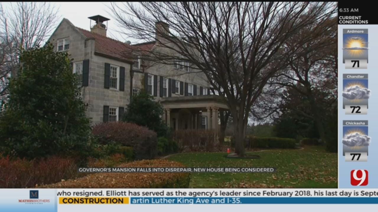 Governor's Mansion Falls Into Disrepair, New House Being Considered