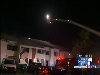 Neighbors Save Two Residents In Tulsa Apartment Arson