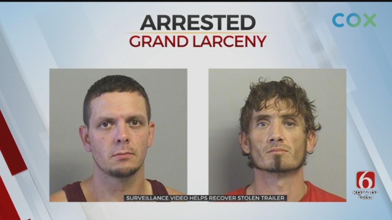 2 Men In Custody After Stealing Trailer For Construction Site