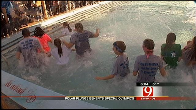 Oklahomans Take 'Polar Plunge' For A Good Cause