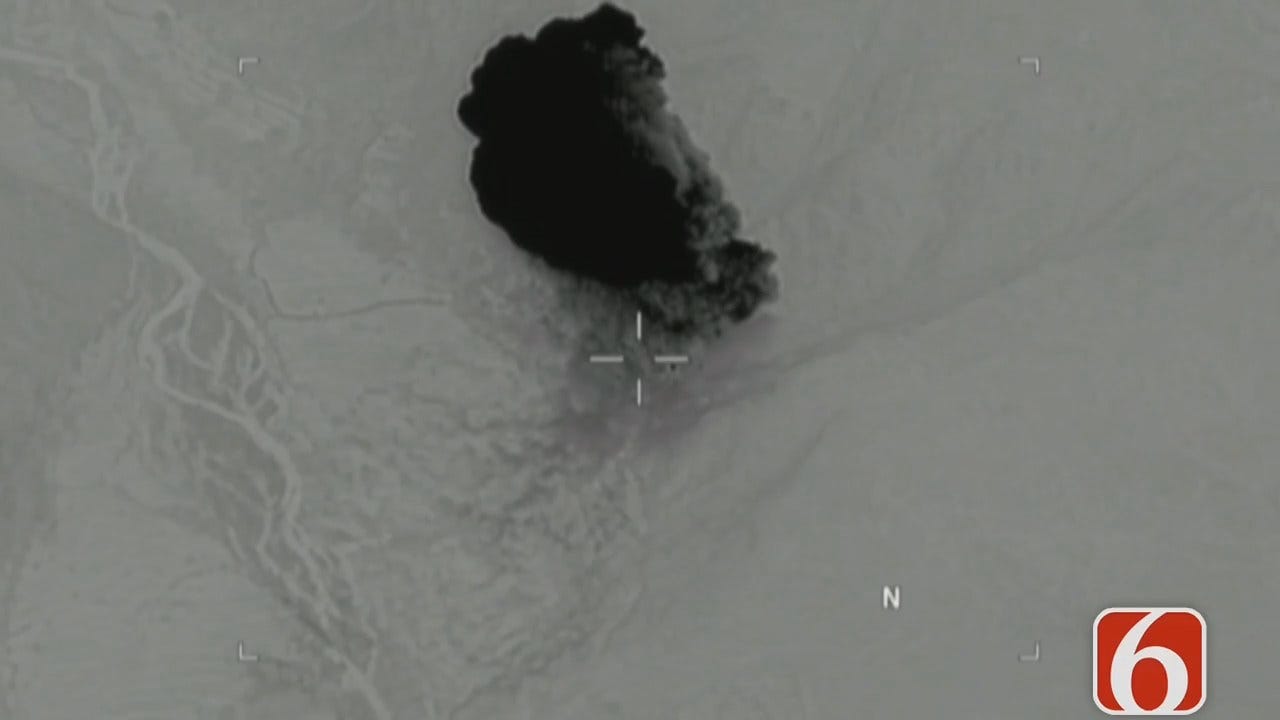 Pentagon Releases Video Of 'Mother Of All Bombs' Attack In Afghanistan