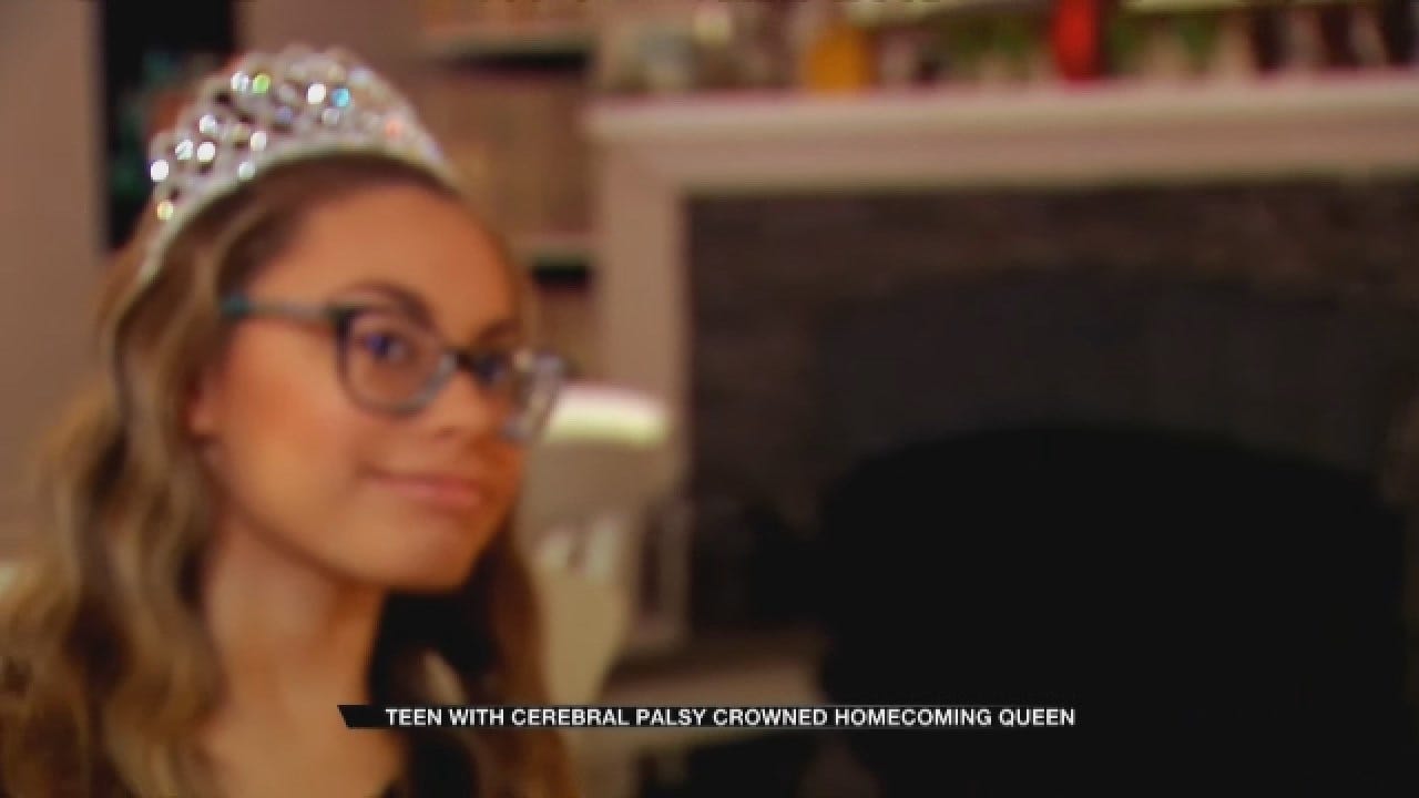 Oklahoma Teen With Cerebral Palsy Crowned Homecoming Queen