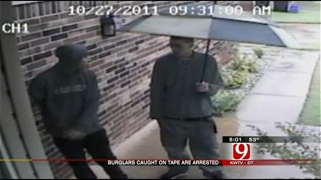 Surveillance Video Helps Police Catch Burglars