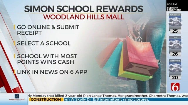 Woodland Hills Mall Helping Schools With 'Simon School Rewards'