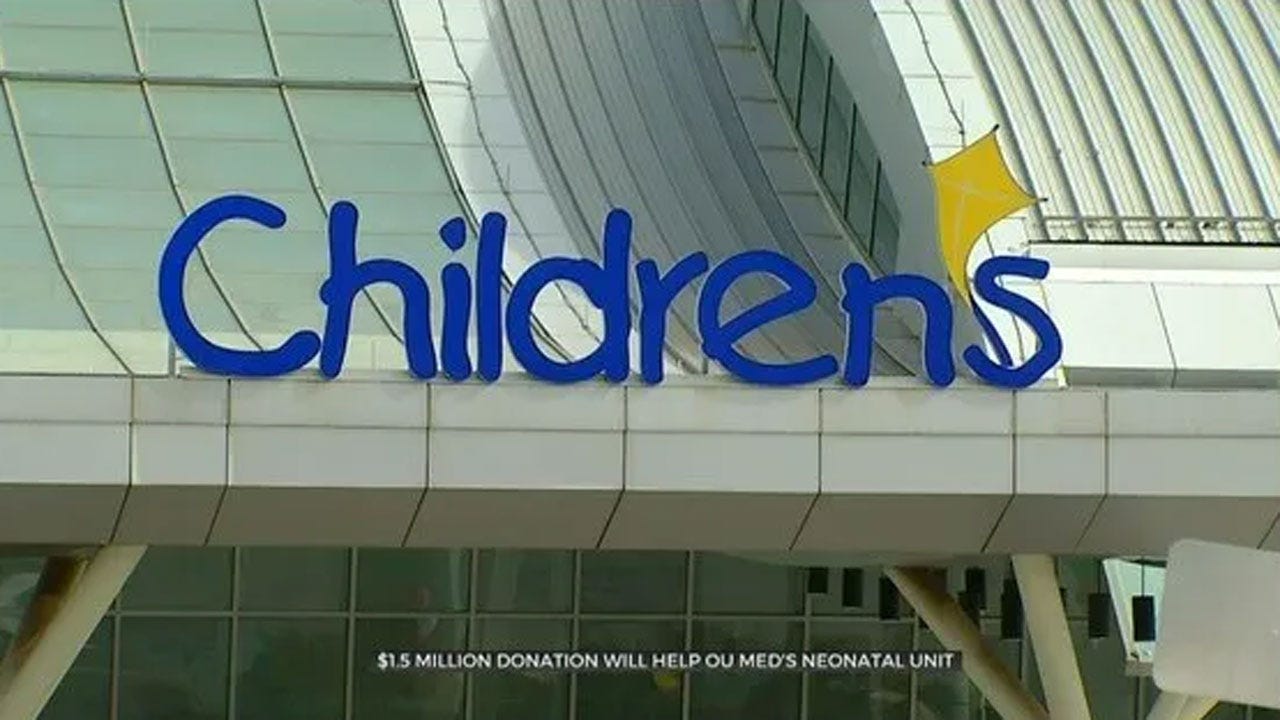Family Provides $1.5 Million Donation For OU Med's Neonatal Unit