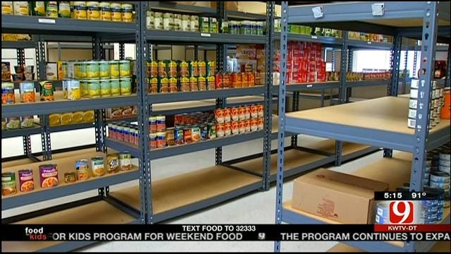 School Food Pantries Help Hungry Oklahoma Children