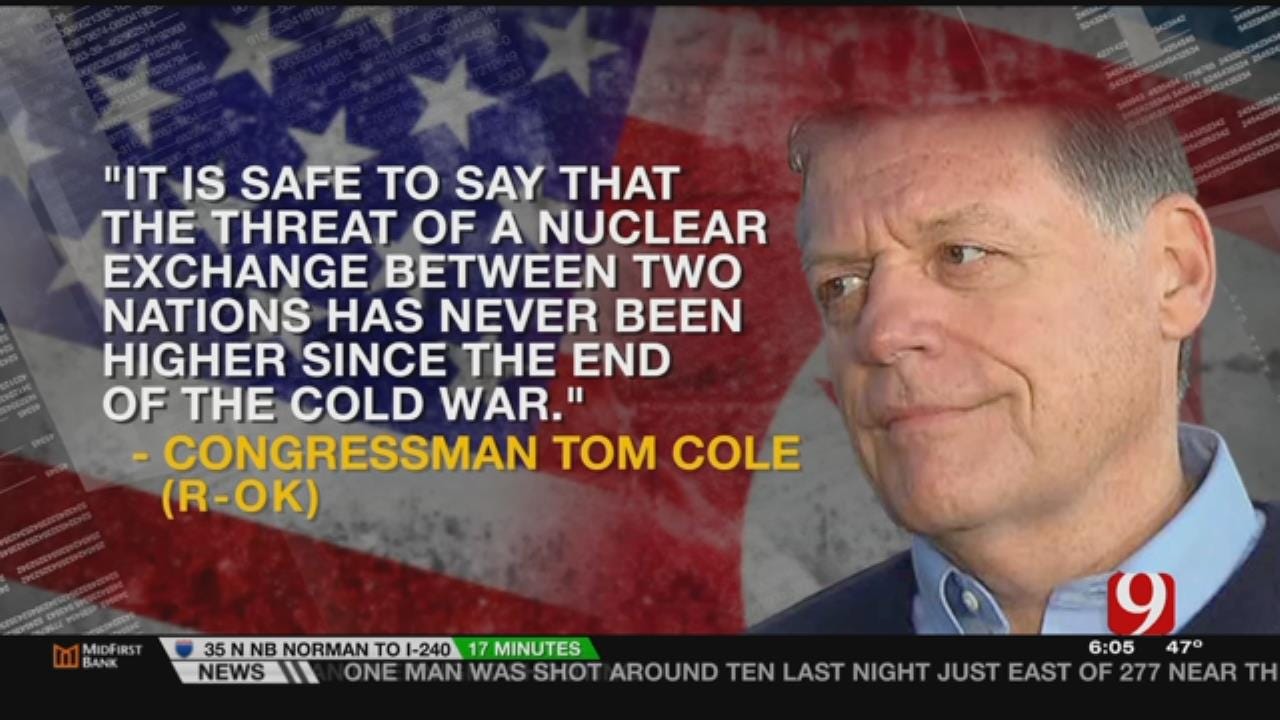 Rep. Cole: "Threat Of A Nuclear Exchange" Has Never Been Higher
