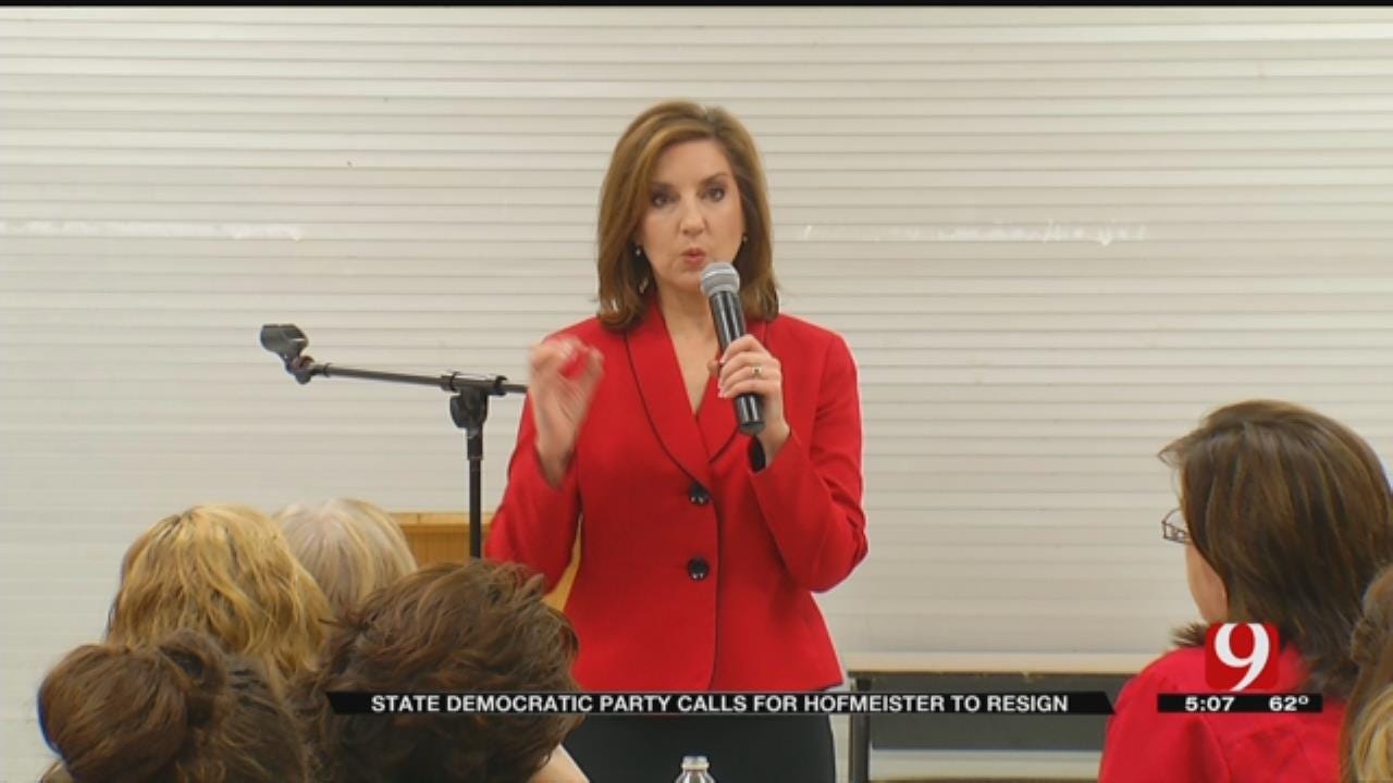 Democratic Chair Calls For Hofmeister To Resign, End Of Dark Money