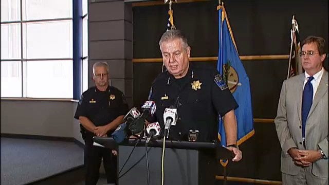 WEB EXTRA: Tulsa Police Chief Chuck Jordan Talks About Best Buy Arrests