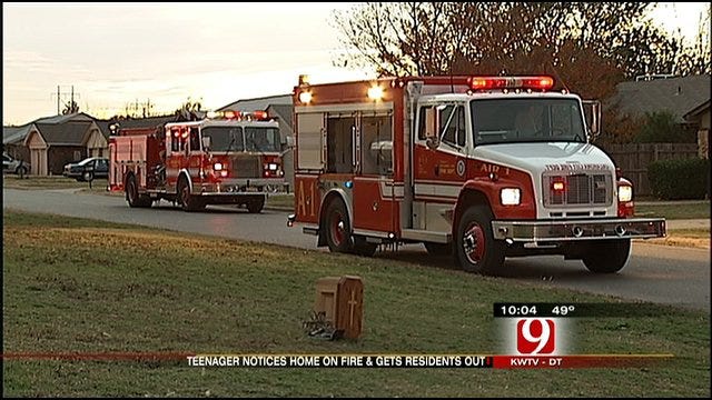 Fire Crews Investigate Fire At Southwest OKC Home