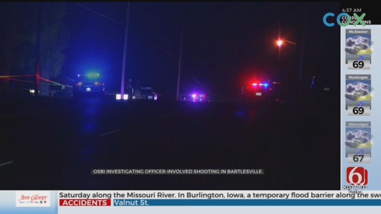 1 Person Dead Following Officer Involved Shooting In Bartlesville