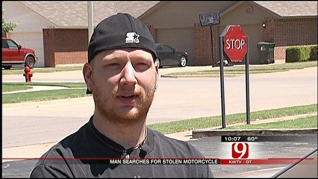 Oklahoma Soldier's Motorcycle Stolen At Norman Home