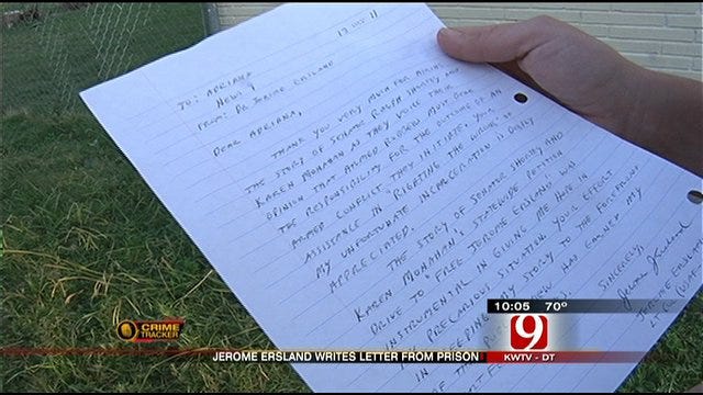 Pharmacist Convicted Of Murder Sends Exclusive Letter To News 9