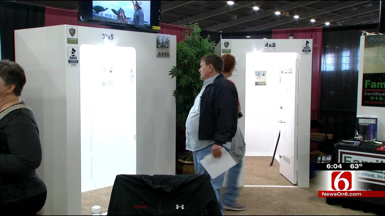 Above-Ground Tornado Shelters Hot Item At Tulsa Home And Garden Show
