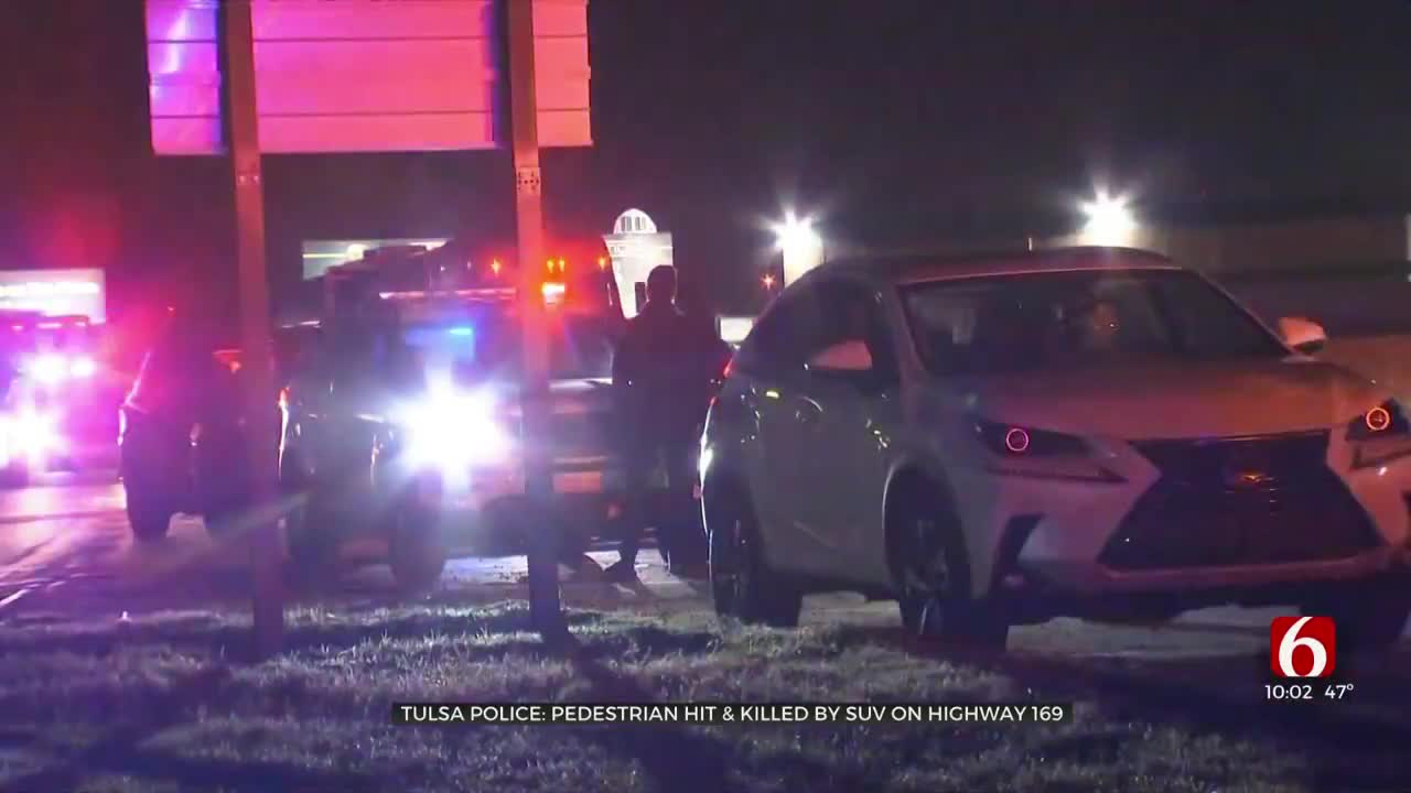 1 Dead After Being Hit By Car On Highway 169, Police Investigating