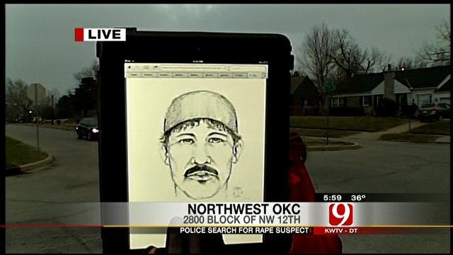 Police Release Sketch Of OKC Rapist