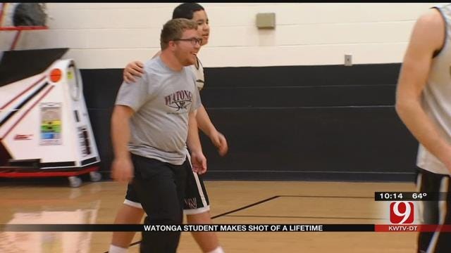 Watonga Student Makes Shot Of A Lifetime