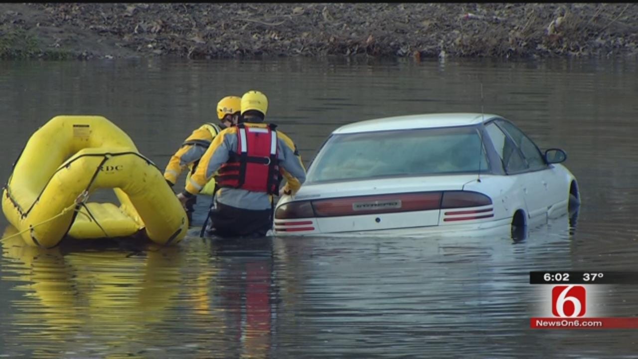 Volunteer Search Effort Key To Finding Man's Body In Tulsa Creek