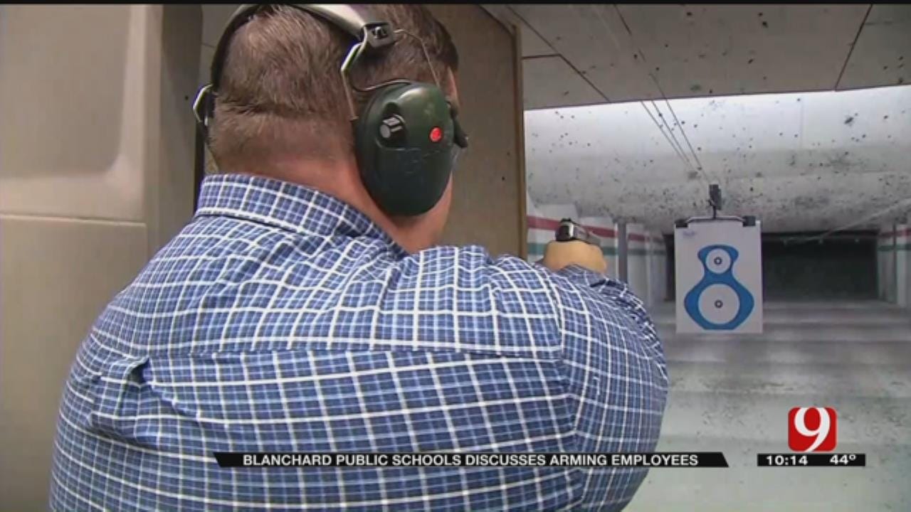 Blanchard Schools Discuss Arming Employees