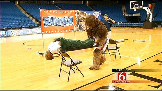 TPS Students Have Day Of Fun With OKC Thunder
