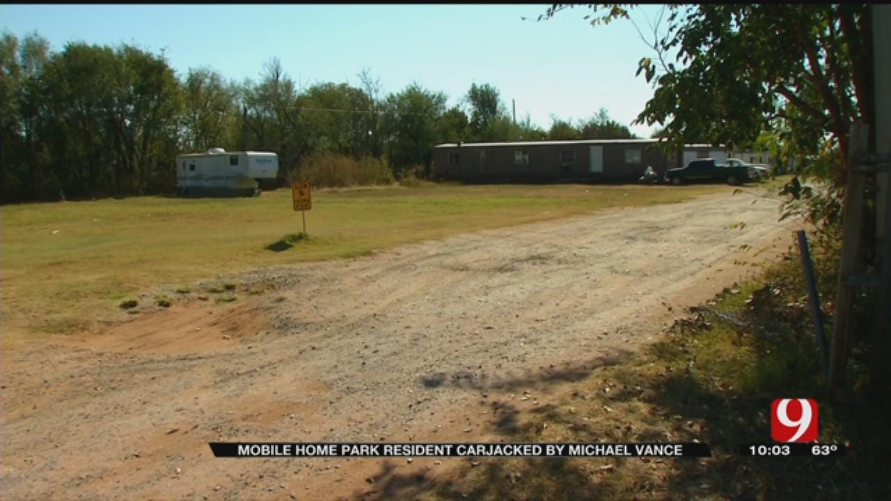 Mobile Home Resident Carjacked By Manhunt Suspect