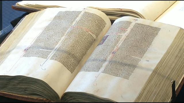 Rare Biblical Items On Display At Oral Roberts University
