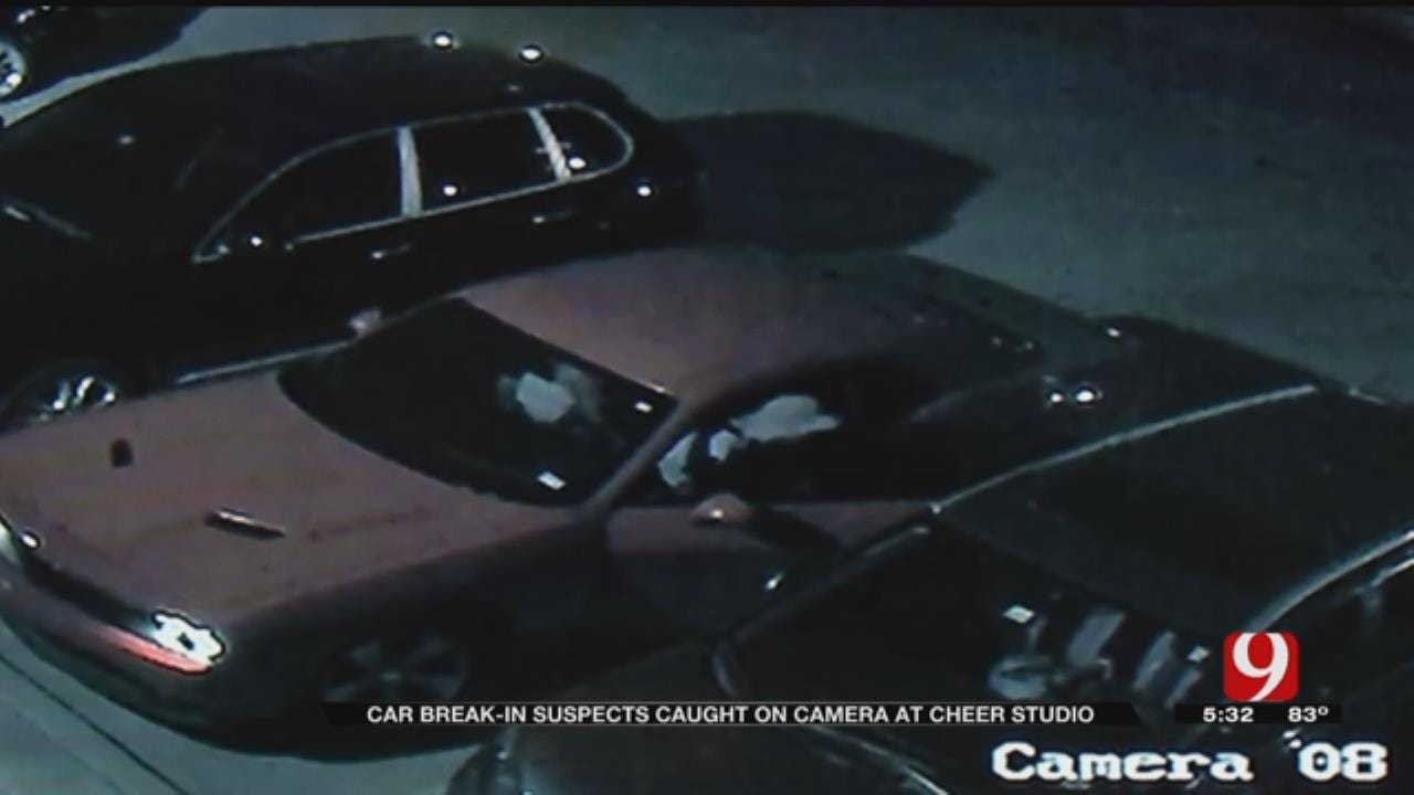 Cameras Capture ‘Smash And Grab’ Car Burglary In NW OKC