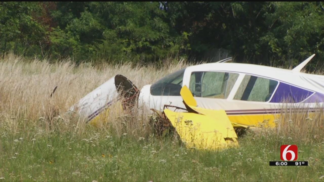 Pilot Taken To Hospital After Plane Makes Hard Landing Near Keystone Lake