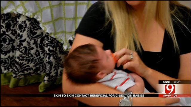 Medical Minute: Skin To Skin Contact Beneficial For C-Section Babies