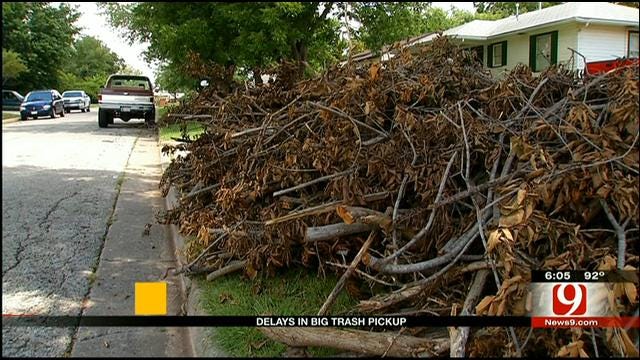 OKC Hires More Crews To Pick Up Trash, Storm Debris