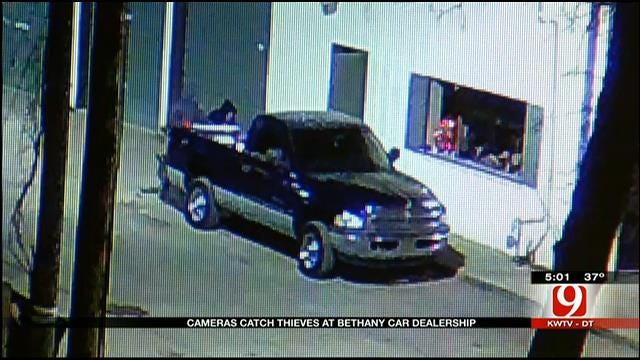 Cameras Help Catch Thieves At Bethany Car Dealership