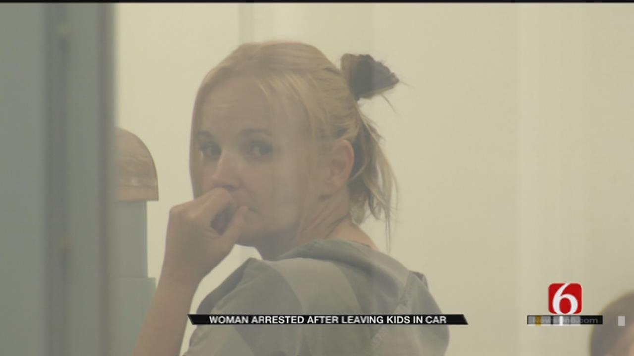Woman Leaves Two Kids In Car Outside of Courthouse