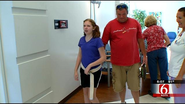 Mannford Girl Disabled After Wreck Released From Hospital