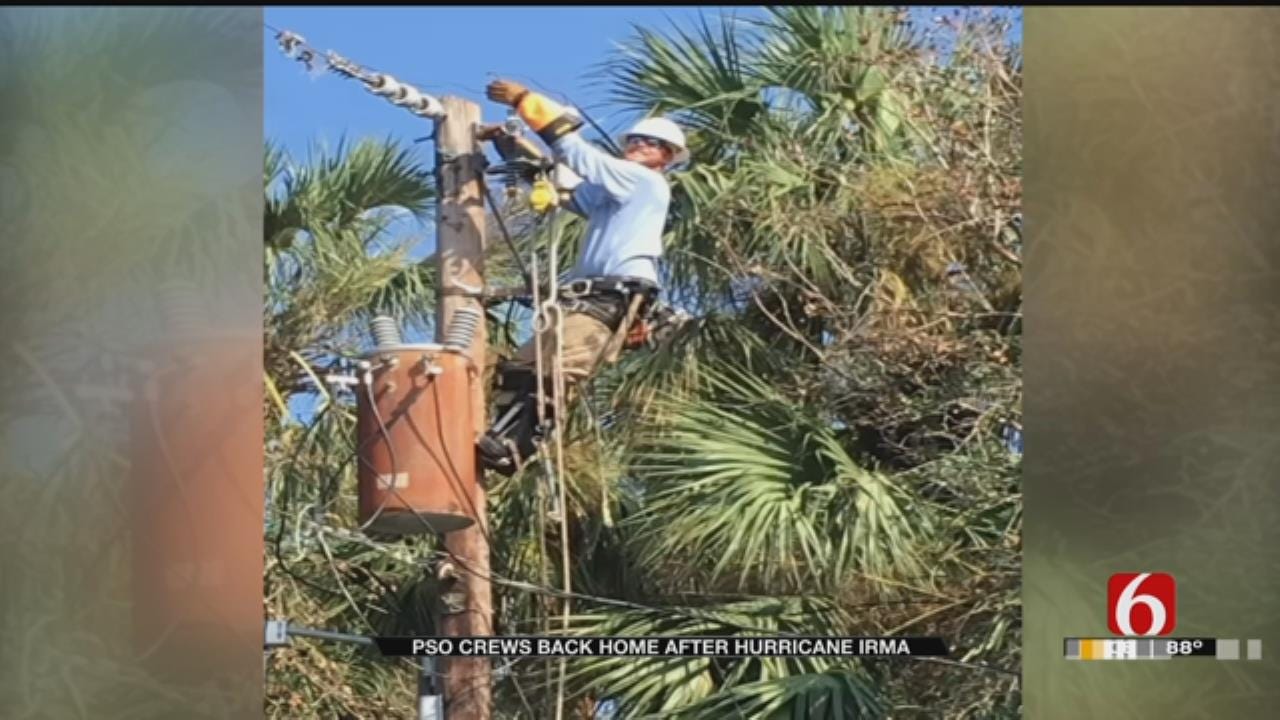 PSO Crews Return Home After Helping Hurricane Irma Victims