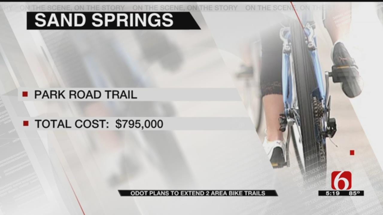 ODOT To Expand Tulsa's Biking Trails, Build New One In Sand Springs