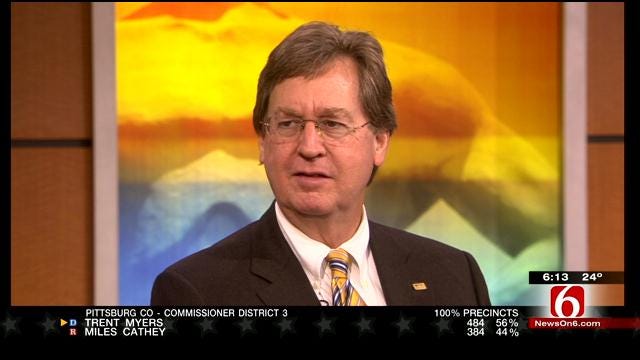 Tulsa Mayor Dewey Bartlett Talks About Election Win - Part 1