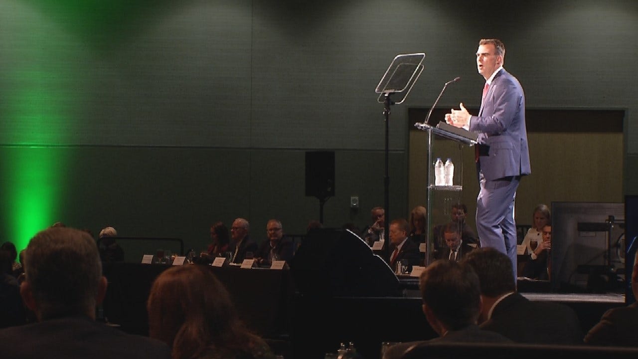 Governor Stitt Speaks To Tulsa Business Community