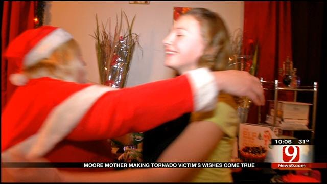 Moore Mother Making Tornado Victims' Wishes Come True