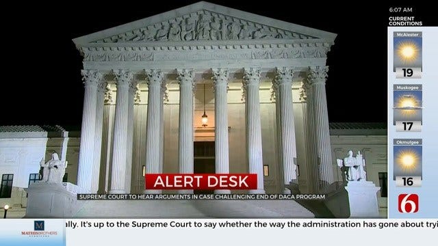 Supreme Court To Hear Arguments Concerning DACA Program