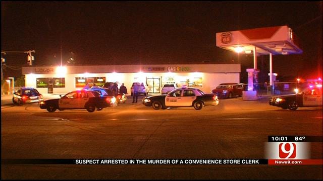 Suspect Arrested In Murder Of Convenience Store Clerk In NW OKC