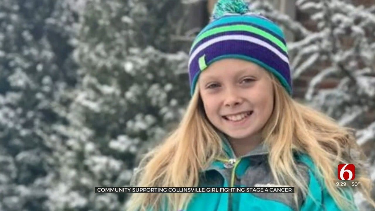 Collinsville Community Raises Money For 10-Year-Old Girl Diagnosed With Cancer