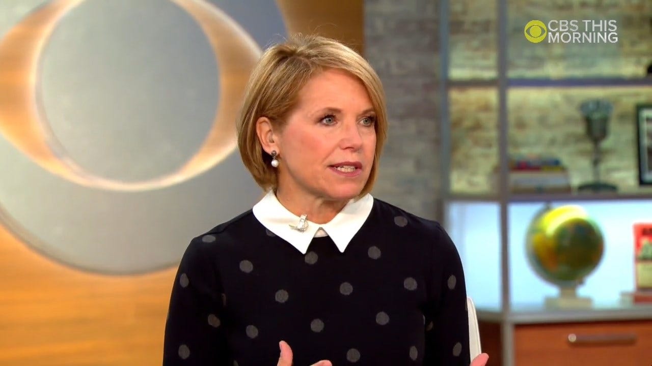 Katie Couric Says The #MeToo Movement Hasn't Brought Enough Change