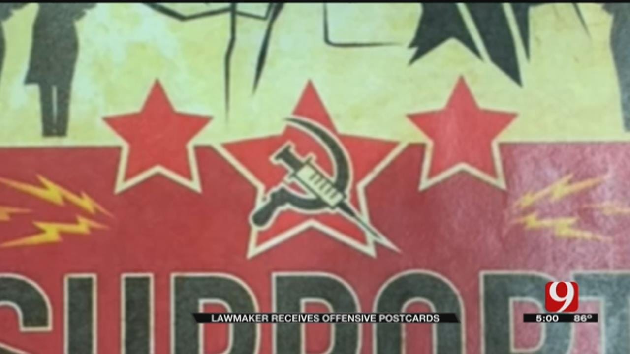 More Offensive Postcards Sent to Oklahoma Lawmaker