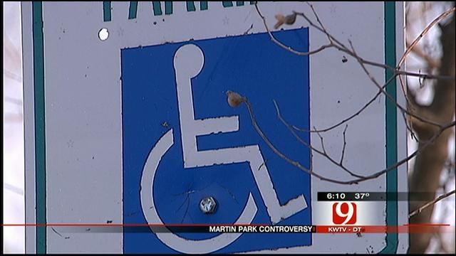 Support, Opposition Voiced In Plans To Make OKC Park Handicapped Accessible