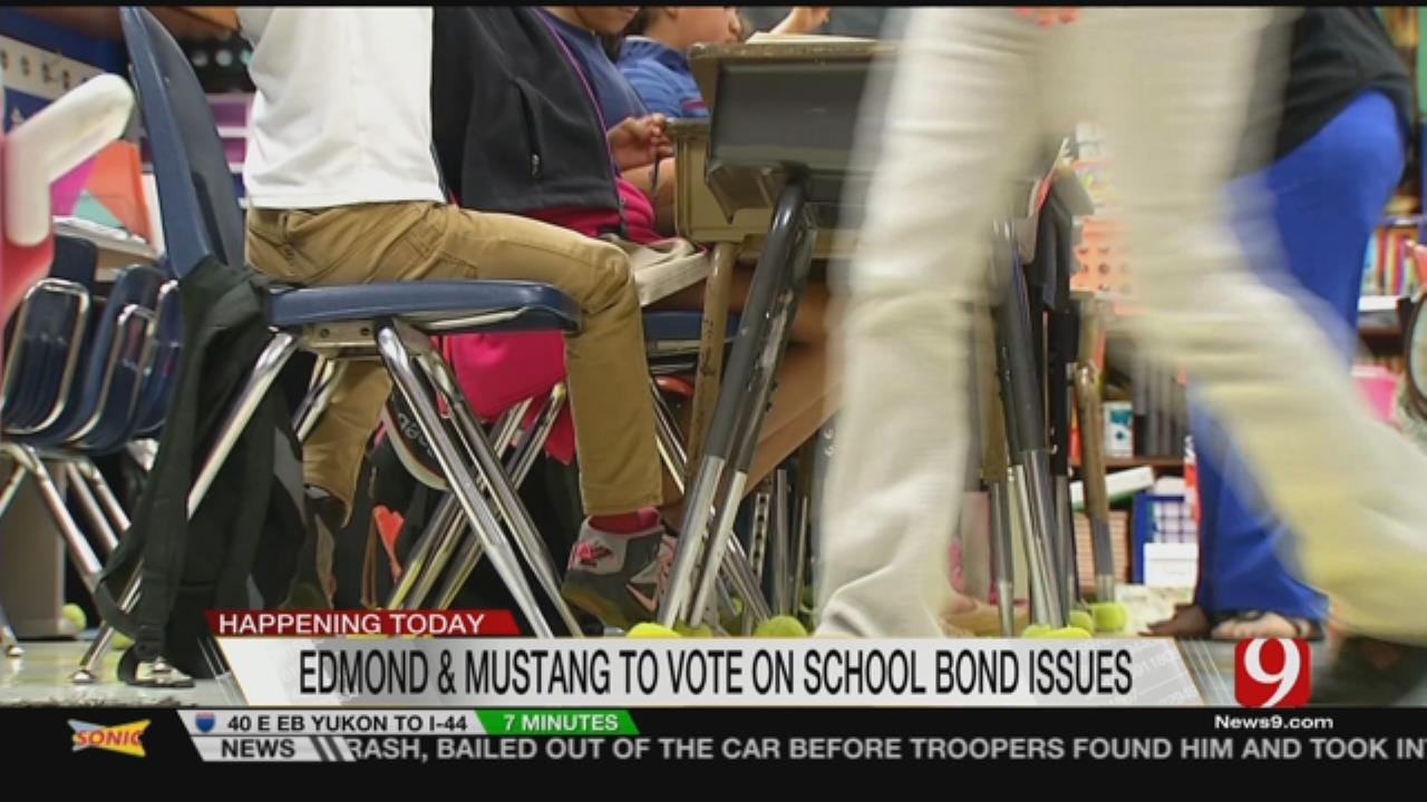 Mustang, Edmond Seeks Passage Of $100 Million-Plus School Bonds Today